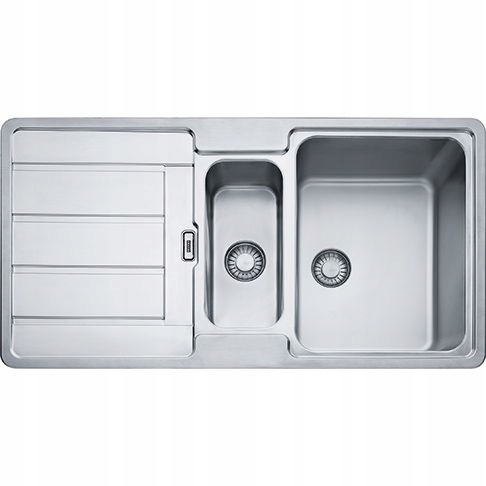 Kuchynský drez - FRANKE STEEL SINK 1,5 HYDROS KOMORY