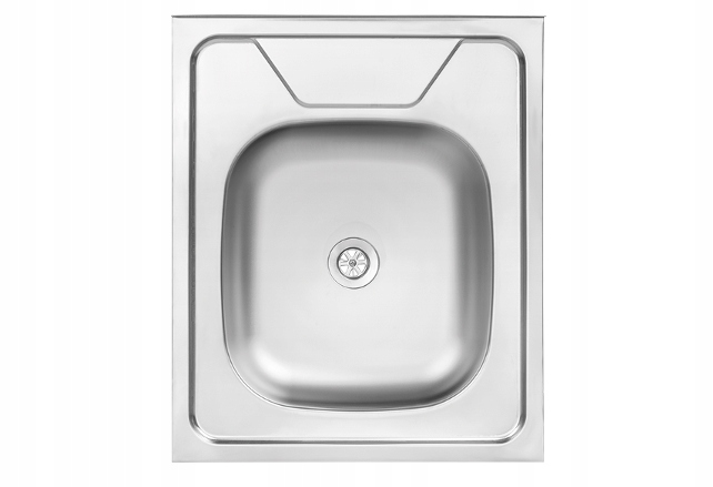 Kuchynský drez - PREKLAD DREVO / DREZ 50x60 HLADKÝ SATIN + SIFÓN