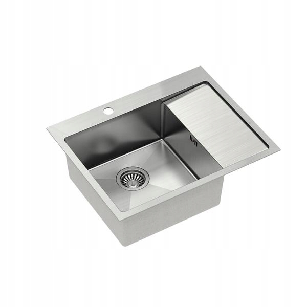 KVADRÓNOVÝ Drez SINK STEEL RUSSELI 116 VĽAVO