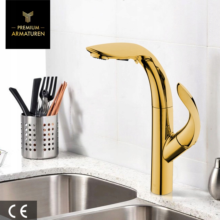 Kuchynská batéria -  Kuchynská drezová batéria Gold Snake