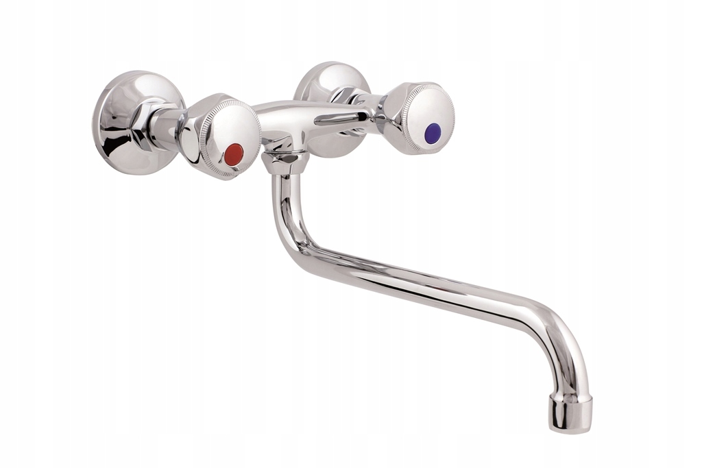Kuchynská batéria -  DREZOVÝ MIEŠAČ, kuchynská stena s3 / 4 250mm