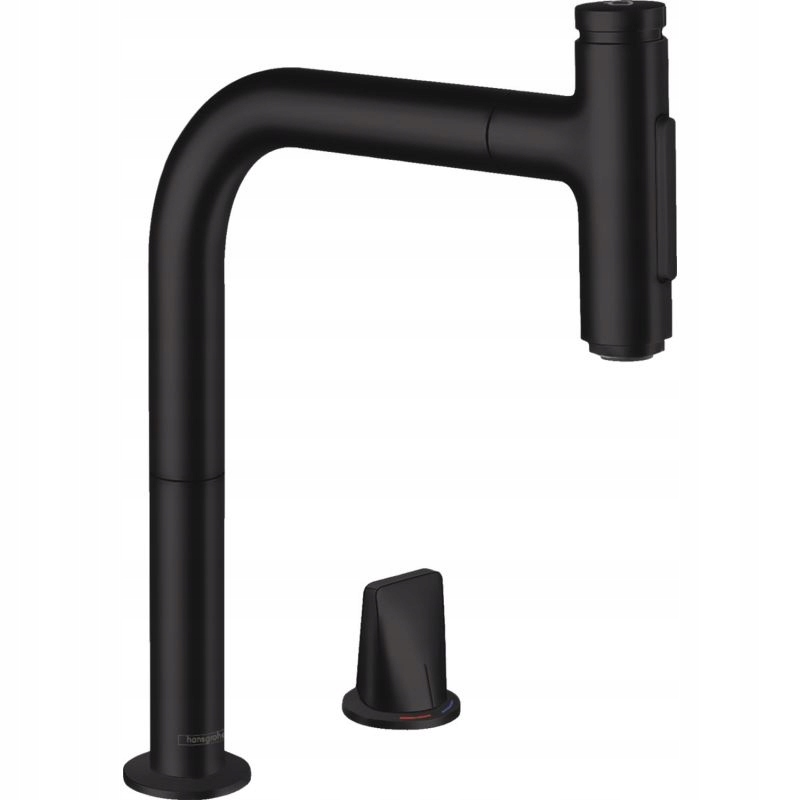 Kuchynská batéria -  KUCHYNSKÁ BATÉRIA BLACK MAT HANSGROHE METRIS