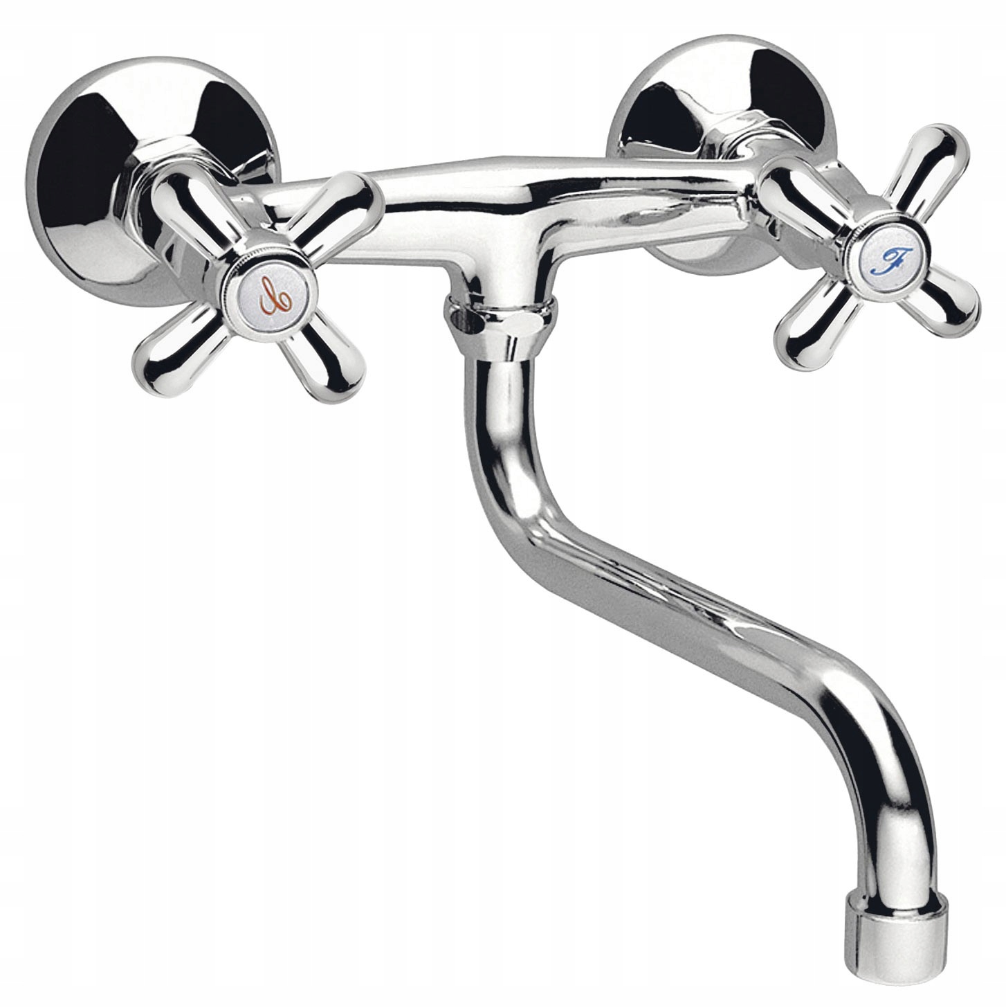 Kuchynská batéria -  Retro umývadlový faucet. nástenná XR5 Ferro
