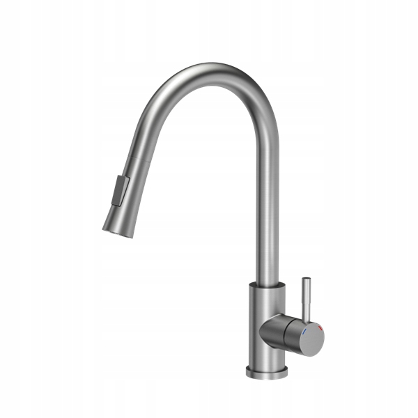 Kuchynská batéria -  Steiner Julia faucet Wyc-Spout, nehrdzavejúca oceľ