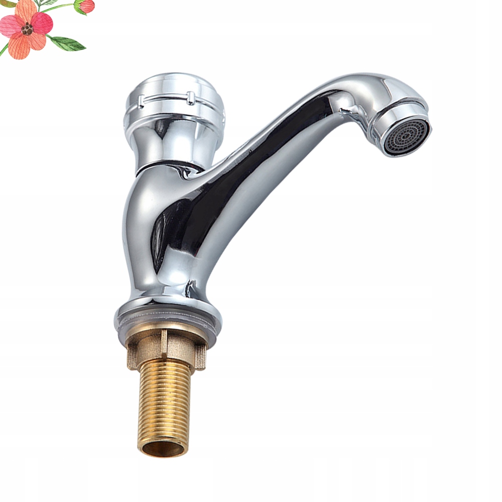 Kuchynská batéria -  Medený faucet s umývadlom v kúpeľni