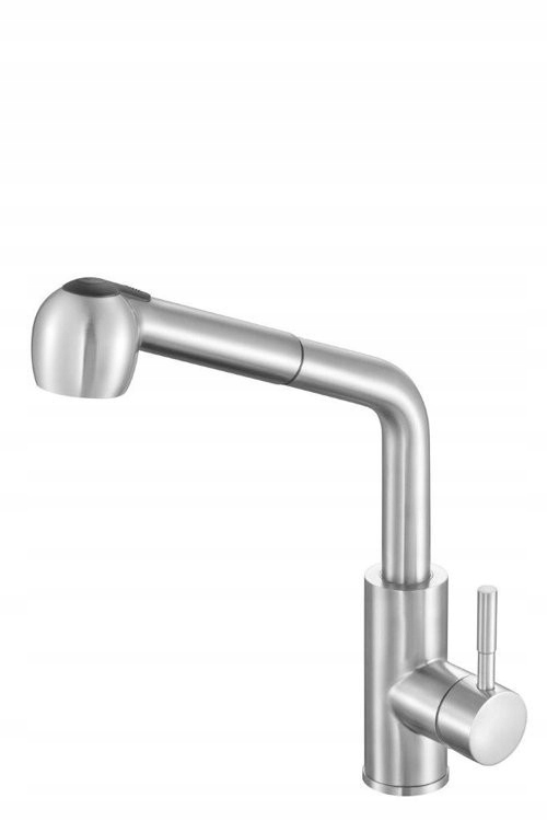 Kuchynská batéria - STEELY 5 Drezový mixér, vlna 75806