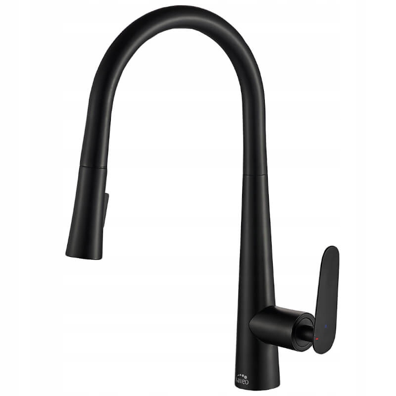 Kuchynská batéria - Čierny faucet od spoločnosti NALDA Laveo