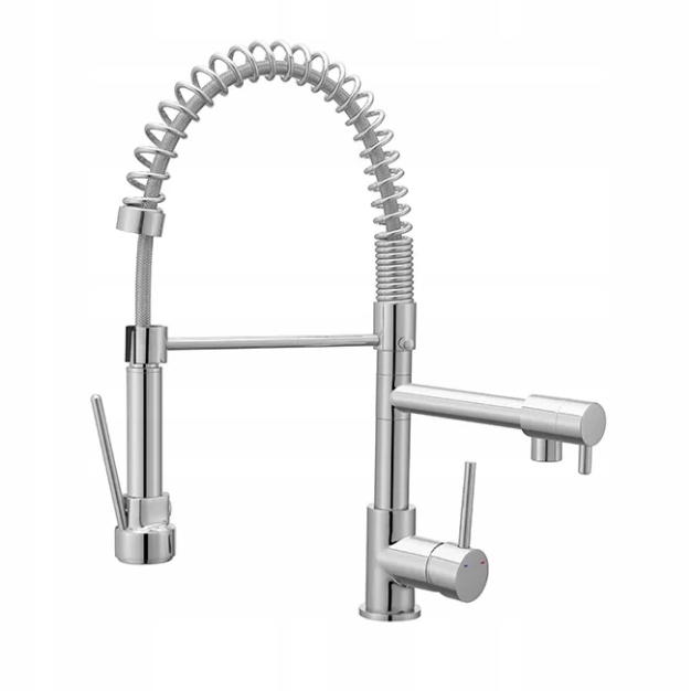 Kuchynská batéria - Kuchynský faucet Cooke a výlevka Lewisa Bilbrougha