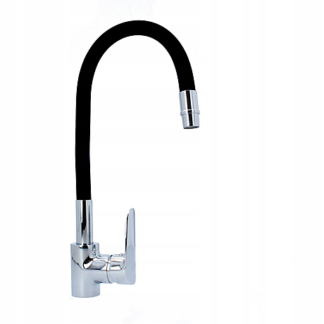 Kuchynská batéria -  Faucet ČIERNA KUCHYŇA FLEXIBILNÝ faucet GOSHE