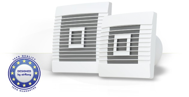 Kupelňový ventilátor - airRoxy fan pRestige st. 100 01-025ZG