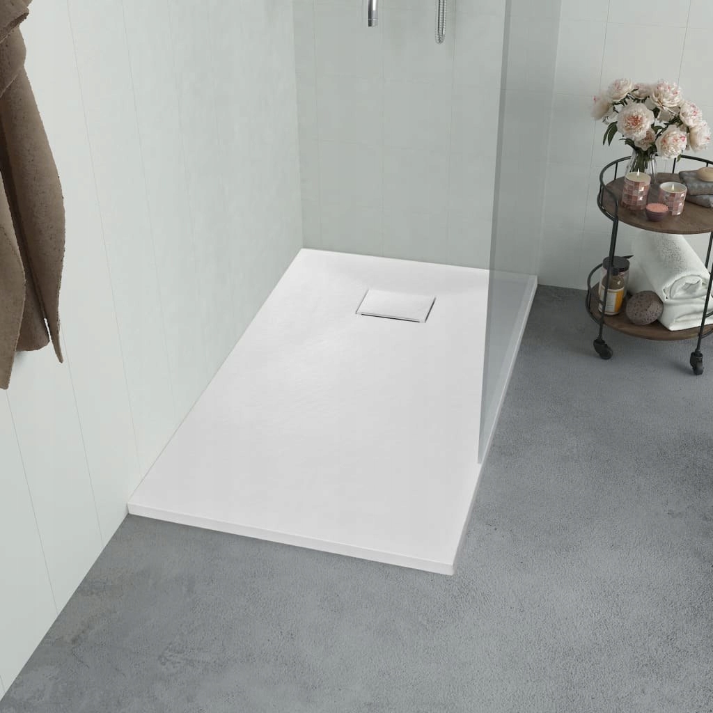 j8k Sprchová vanička, SMC biela 120x70