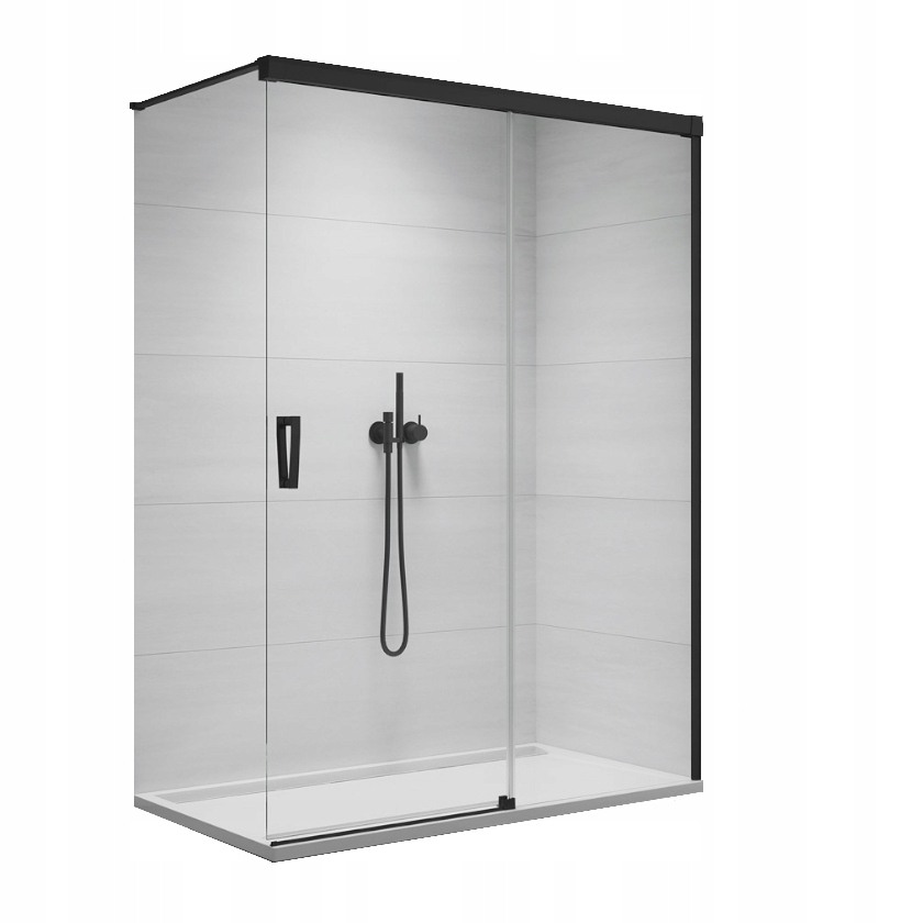 Sprchové dvere - Walk-In kabína Cadura 160 cm vpravo