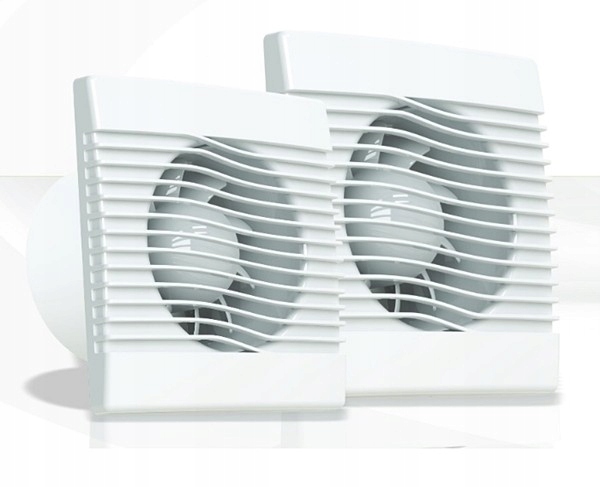 Kupelňový ventilátor - Nástenný ventilátor do domácnosti pRim 100 TS VÝPREDAJ