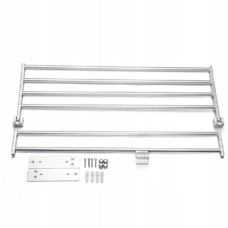 Vešiak - skladací a pohyblivý držiak na uterák 60cm 97324442