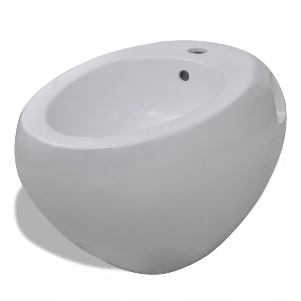 stradeXL nástenný bidet z bielej keramiky