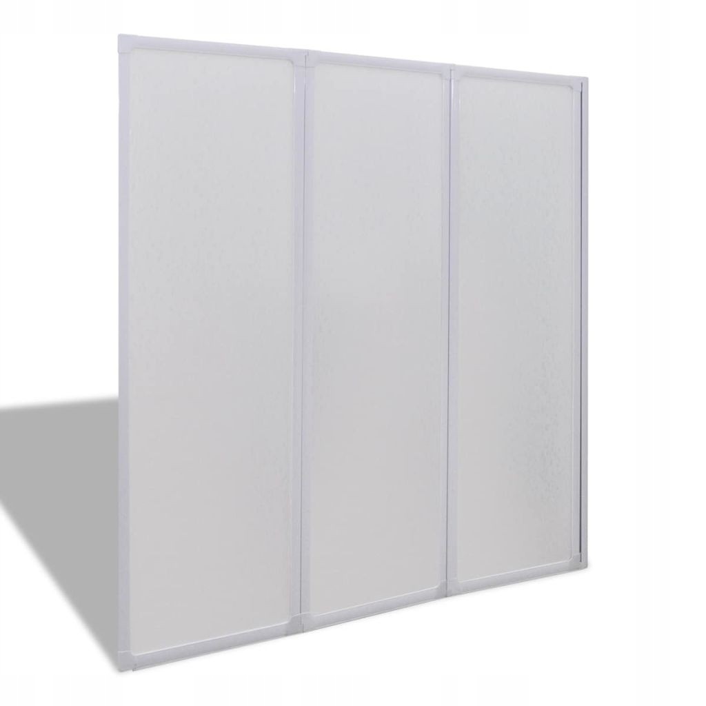 Sprchový kút - stradeXL Sprchové dvere, 117 x 120 cm, 3 panely