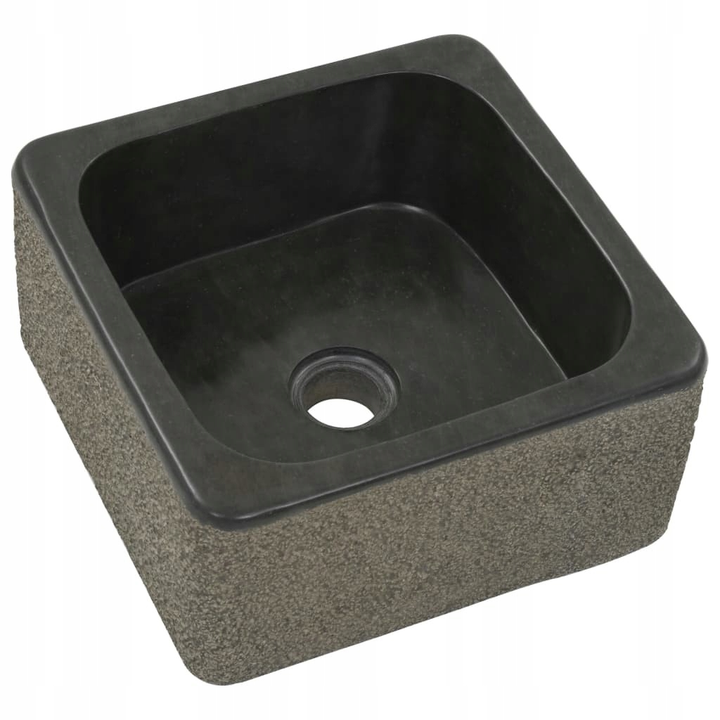 Umývadlo -  stradeXL Basin, 30 x 30 x 15 cm, riečny kameň