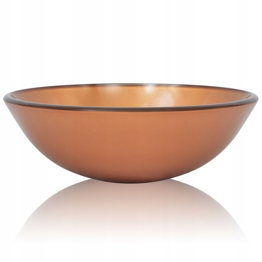 Umývadlo -  stradeXL Umývadlo, tvrdené sklo, 42 cm, bronz